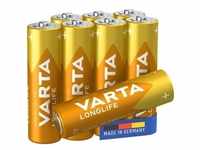 Varta Longlife (8 Stk., AA, 2800 mAh), Batterien + Akkus