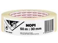 NOPI, Klebeband, NOPI Kreppband (30 mm, 50 m, 10 Stück)