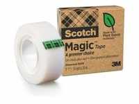 Scotch, Klebeband, Magic Klebeband Greener Choice (19 mm, 30 m, 1 Stück)