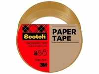 Scotch, Klebeband, Verpackungsklebeband Papier (50 mm, 50 m, 1 Stück)