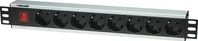 Intellinet 207157, Intellinet 8-fach 48,30cm (19") Steckdosenleiste (8x, 3 m)