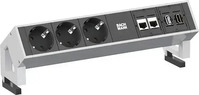 Bachmann 902.302, Bachmann DESK2 - 3xSchuko, 2xCAT6 & (3x, CEE 7/3, GST18, 1.50 m)