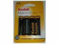 Kodak 30952867, Kodak MAX ALKALINE BATTERIE AA LR6 BLISTER * 4 (AA, 2800 mAh)