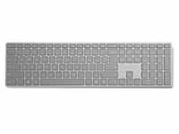 Microsoft Surface KB (DE, Kabellos), Tastatur, Grau