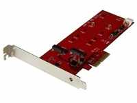 StarTech 2X M.2 SSD CONTROLLER - PCIE, Storage Controller