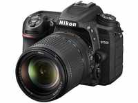 Nikon D7500 (18 - 140 mm, 21.51 Mpx, APS-C / DX), Kamera, Schwarz