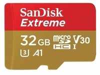 SanDisk microSDHC Action SC 32GB Extr.100MB A1 (microSDHC, 32 GB, U3, UHS-I),