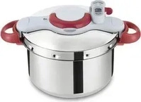 Tefal P46207, Tefal Clipso (Dampfkochtopf, Edelstahl) (P46207) Silber/Weiss