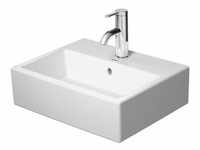 Duravit, Waschbecken, Handwaschbecken VERO AIR m ÜL HLB 450x350mm 1 Hahnloch weiß