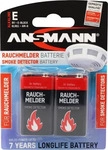 Ansmann 1515-0006, Ansmann Batterie (2 Stk., 9V Block) (1515-0006), Grundpreis: