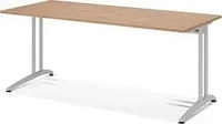 Hammerbacher VBS19/N, Hammerbacher Serie B (180 x 80 x 72 cm) (VBS19/N) Braun