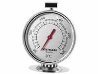 Westmark Ofenthermometer mechanisch, Thermometer + Hygrometer, Silber