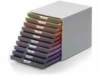 Durable Schubladenbox Varicolor 10 (A4) (5684184) Grau