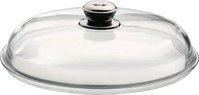 WMF Pfannen-Glasdeckel Silberfarben (32 cm, Glas, Metall) (4000530534613) Silber