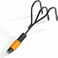 Fiskars 1000680, Fiskars Gartenhacke (1000680) Schwarz/Orange