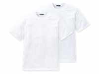 Schiesser, Herren, Shirt, 2PACK T-shirt, Weiss, (L)