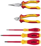 Wiha 26755, Wiha VDE Zangen-Set 5teilig 26755 (100 mm) (26755) Gelb/Rot