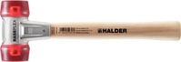 Halder 3906.050, Halder Schonhammer BASEPLEX L&auml;nge 340 mm Kopf-&Oslash; 50 mm hart Holz