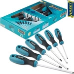 Hazet 810/6, Hazet Schraubendreher Satz 810/6 Kreuzschlitz Profil PH, Schlitz...