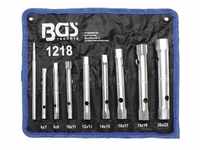 BGS, Schraubenschlüssel, Rohrsteckschlüssel-Satz SW 6 x 7 - 20 x 22 mm 9-tlg. (8