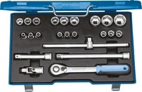 Gedore 2545837, Gedore 19 EMU-20 Steckschl&uuml;ssel-Satz 1/2", 23-teilig, 6-kant, 8-32