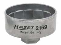 HAZET, Fahrzeug Werkzeug, Ölfilter-Schlüssel 2169 ∙ Vierkant10 mm (3/8 Zoll) ∙