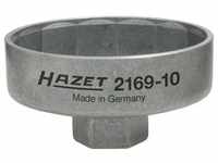 HAZET, Fahrzeug Werkzeug, Ölfilter-Schlüssel 2169-10 ∙ Vierkant10 mm (3/8 Zoll)