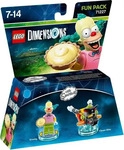 LEGO 71227, LEGO Dimensions Krusty the Clown Fun Pack (71227, LEGO Dimensions)