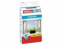 tesa, Fliegengitter, Insektenschutz STANDARD für Fenster, mit Klettband, ohne Bohren
