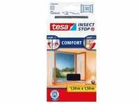 tesa, Fliegengitter, Insektenschutz COMFORT für Fenster, mit Klettband,