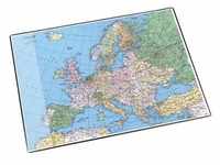 Läufer, Unterlage, Schreibunterlage mit Europakarte (40 x 53 cm)