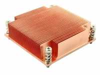 Intertech G-129 1HE passiv 1366, CPU Kühler, Kupfer
