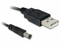 Delock USB2.0 A-5VOLT 2.1mm (1 m, USB 2.0), USB Kabel