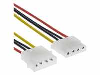 InLine InLine 4polige Stromkabelverlängerung, Interne Kabel (PC)