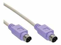 InLine PS/2 Kabel (2 m, PS/2), Schnittstellenkabel