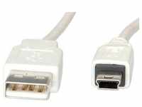 Value USB 2.0 Kabel (1.80 m, USB 2.0), USB Kabel