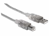 Manhattan Hi-Speed USB B Anschlusskabel (5 m, USB 2.0), USB Kabel
