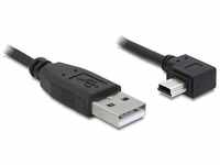 Delock 82683, Delock USB-A - USB mini-B gewinkelt (3 m, USB 2.0)
