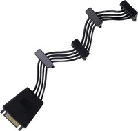 Silverstone SST-CP06-E4, Silverstone SST-CP06-E4 SATA II Anschlusskabel (18.90 cm,
