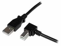 StarTech 3m USB 2.0 A auf B Kabel rechts gewinkelt - St/St - USB Druckerkabel...