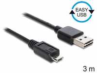 Delock 83368, Delock EASY-USB 2.0-Kabel (3 m, USB 2.0)
