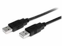 StarTech USB2AA1M, StarTech 1m USB 2.0 A auf A Kabel - USB Anschlusskabel