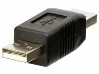 Lindy Adapter Stecker/Stecker (USB 2.0), USB Kabel
