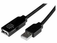 StarTech 15m USB 2.0 Repeater Kabel - Aktives USB Verlängerungskabel mit