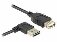 Delock USB2.0-Kabel Easy A-A: 3m, schwarz (3 m, USB 2.0), USB Kabel