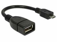 Delock Micro-USB (0.15 m, USB 2.0), USB Kabel