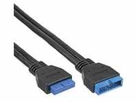 InLine USB 3.0 Verlängerung (0.35 m, USB 3.0), USB Kabel