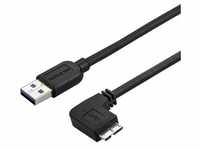 StarTech 2M A TO RIGHT ANGLE MICRO USB (2 m, USB 3.1), USB Kabel