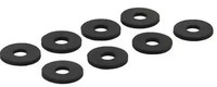 Aquatuning InLine Gummi Unterlegscheiben f&uuml;r Festplatten/Pumpen-Entkopp (2583189)