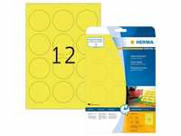 Herma 5152, Herma Special Etiketten neonfarbig Gelb